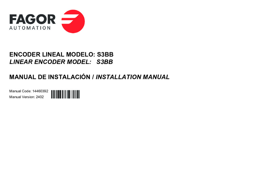 S3 model absolute linear encoder – BiSS C + 1Vpp protocol