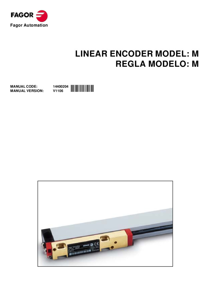 Portada: M linear encoder
