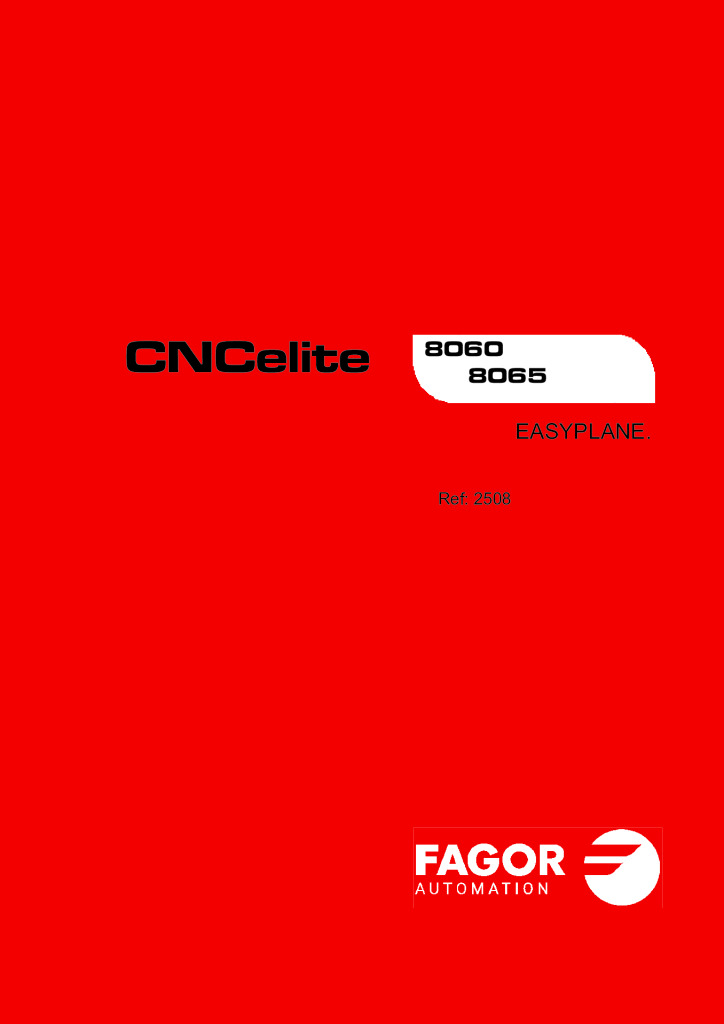 CNCelite 8060/8065 Easyplane