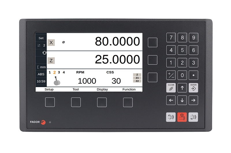 DRO Visualizadores para tornos 400i-TS 4 dro 400i ts
