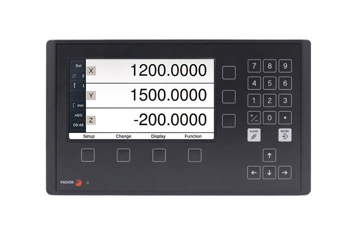 Visualizador Digital de Cotas para Fresadoras y Mandrinadoras de 2 y 3 ejes: Innova 400i