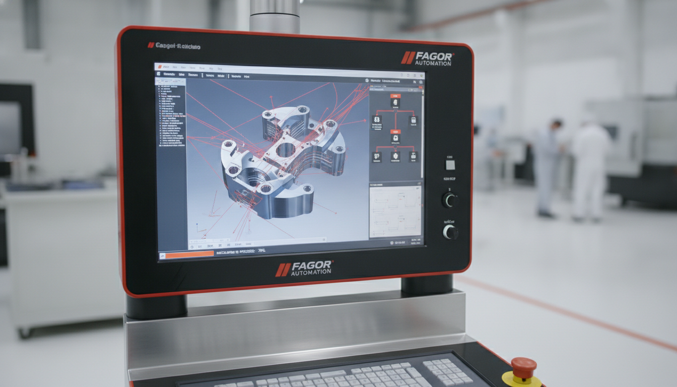 TEST Automatización industrial CNC de alta precisión Fagor Automation